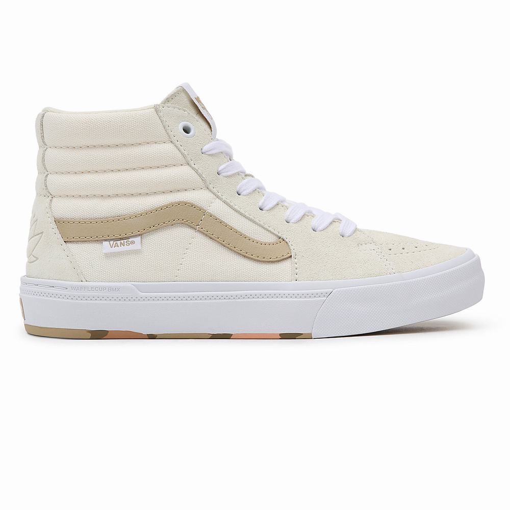 Vans Angie Marino BMX Sk8-Hi Vysoke Tenisky Panske Biele/Béžové | FO1475029