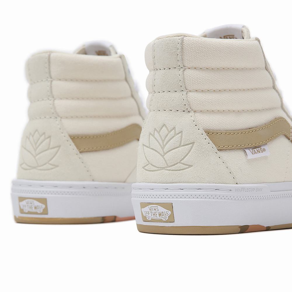 Vans Angie Marino BMX Sk8-Hi Vysoke Tenisky Panske Biele/Béžové | FO1475029