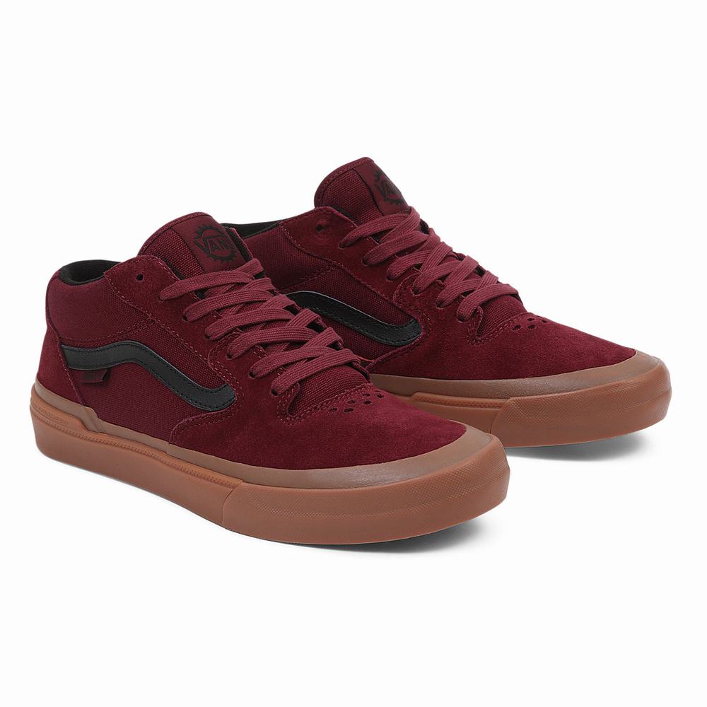 Vans BMX Štýl 114 Vysoke Tenisky Panske Červené | HF5481306
