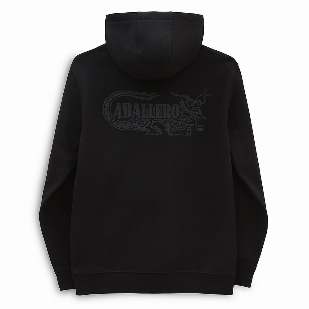 Vans Caballero Dragon Patch Mikiny S Kapucňou Panske Čierne | AC3498507