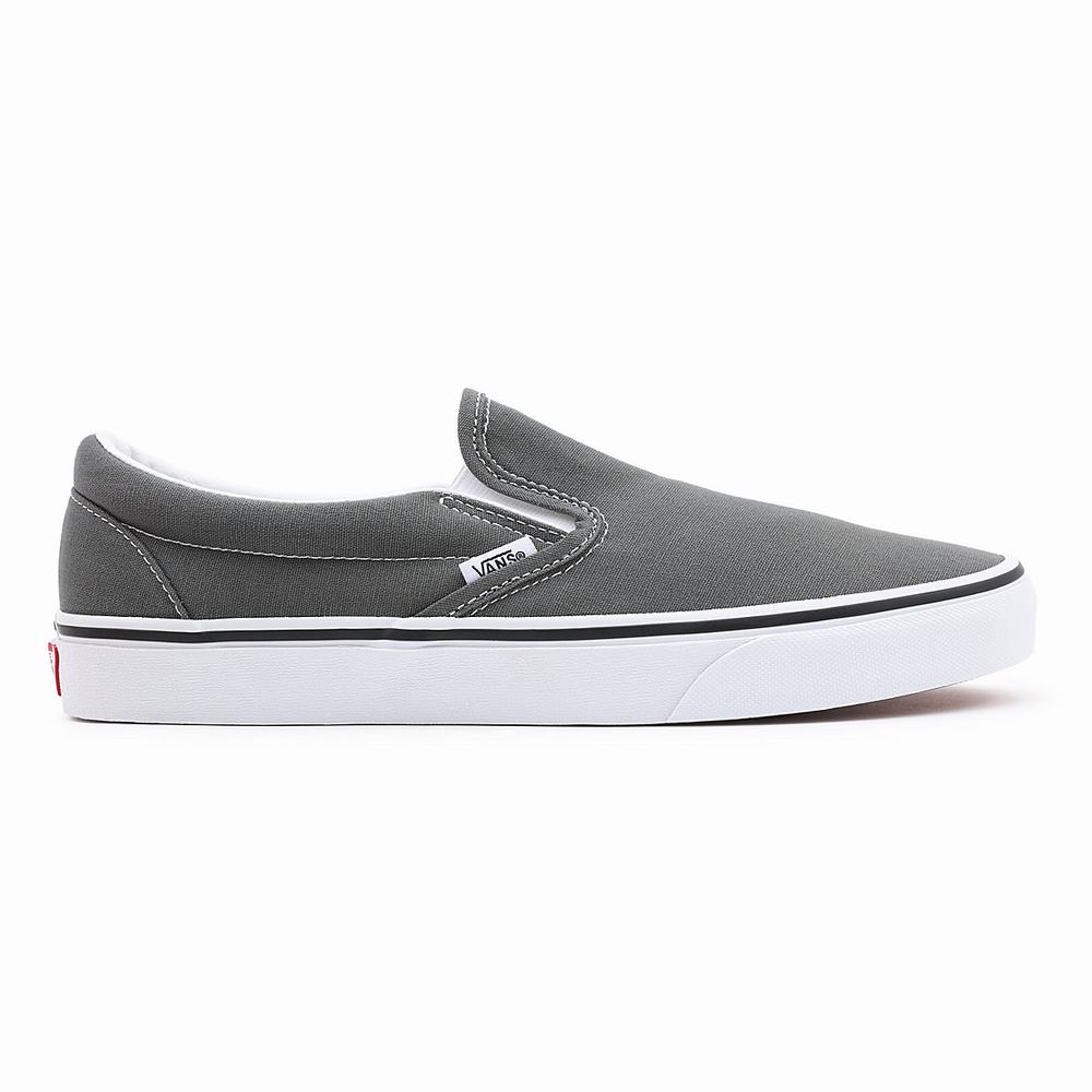 Vans Canvas Classic Slip On Tenisky Panske Siva | DA0768941
