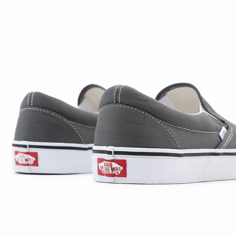 Vans Canvas Classic Slip On Tenisky Panske Siva | DA0768941