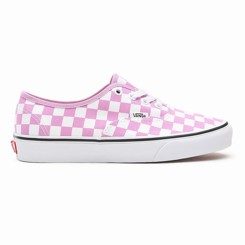 Vans Checkerboard Authentic Tenisky Damske Ruzove | UX6591483