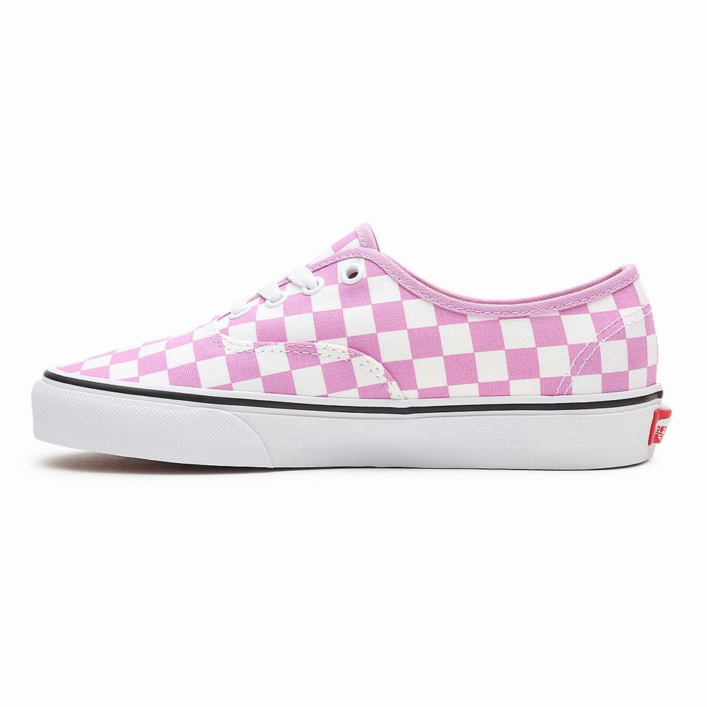 Vans Checkerboard Authentic Tenisky Damske Ruzove | UX6591483