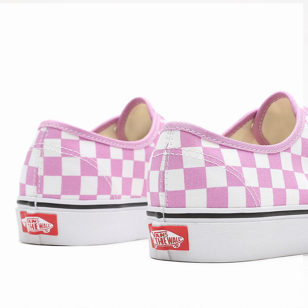 Vans Checkerboard Authentic Tenisky Damske Ruzove | UX6591483