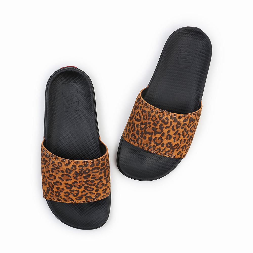 Vans Cheetah La Costa Slapky Panske Béžové | AS0748319