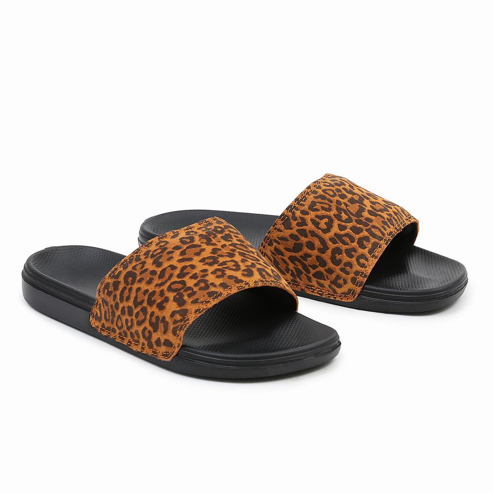 Vans Cheetah La Costa Slapky Panske Béžové | AS0748319