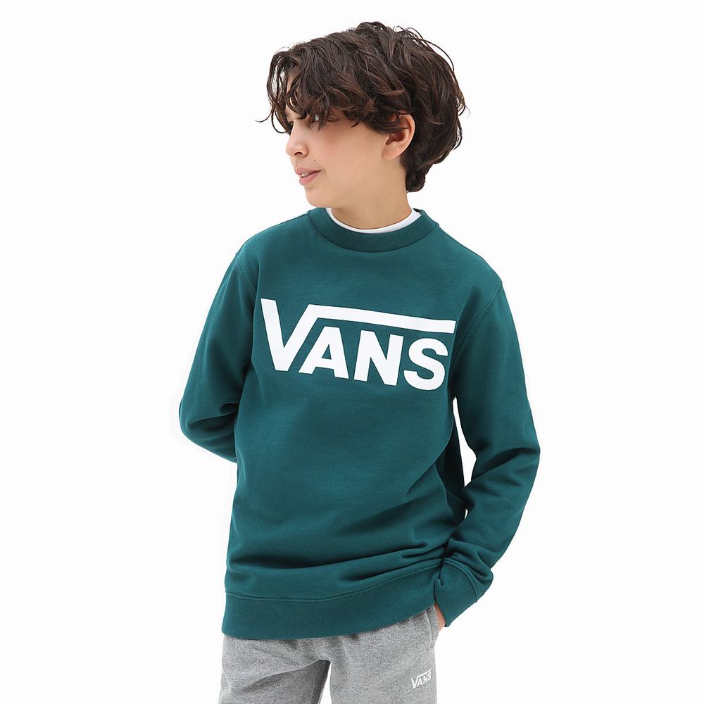 Vans Classic Crew (8-14 years) Mikiny Detske Modre | DU2436085