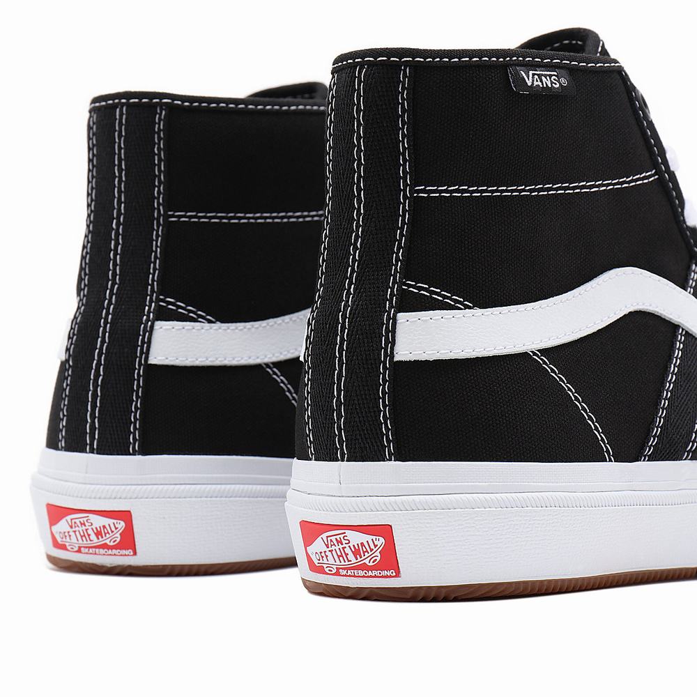 Vans Crockett High Vysoke Tenisky Damske Čierne | LY1547286