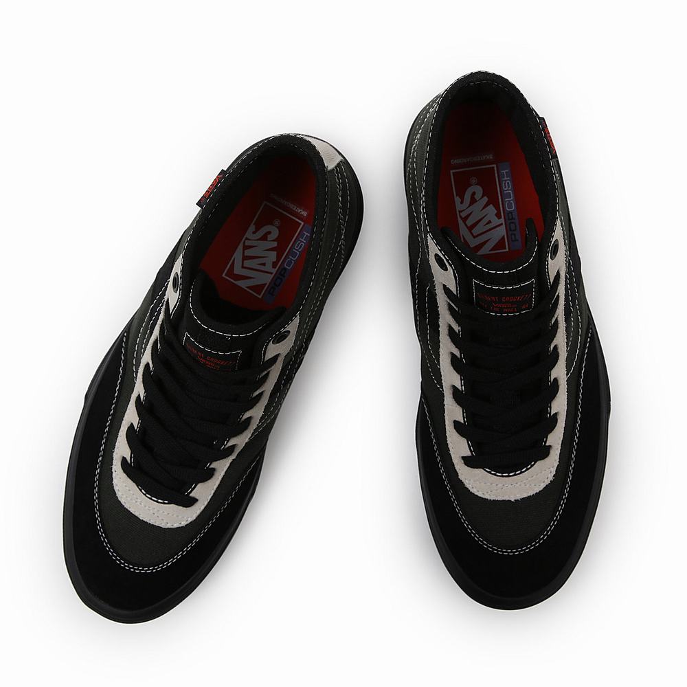 Vans Crockett High Vysoke Tenisky Panske Zelene | OR6981035