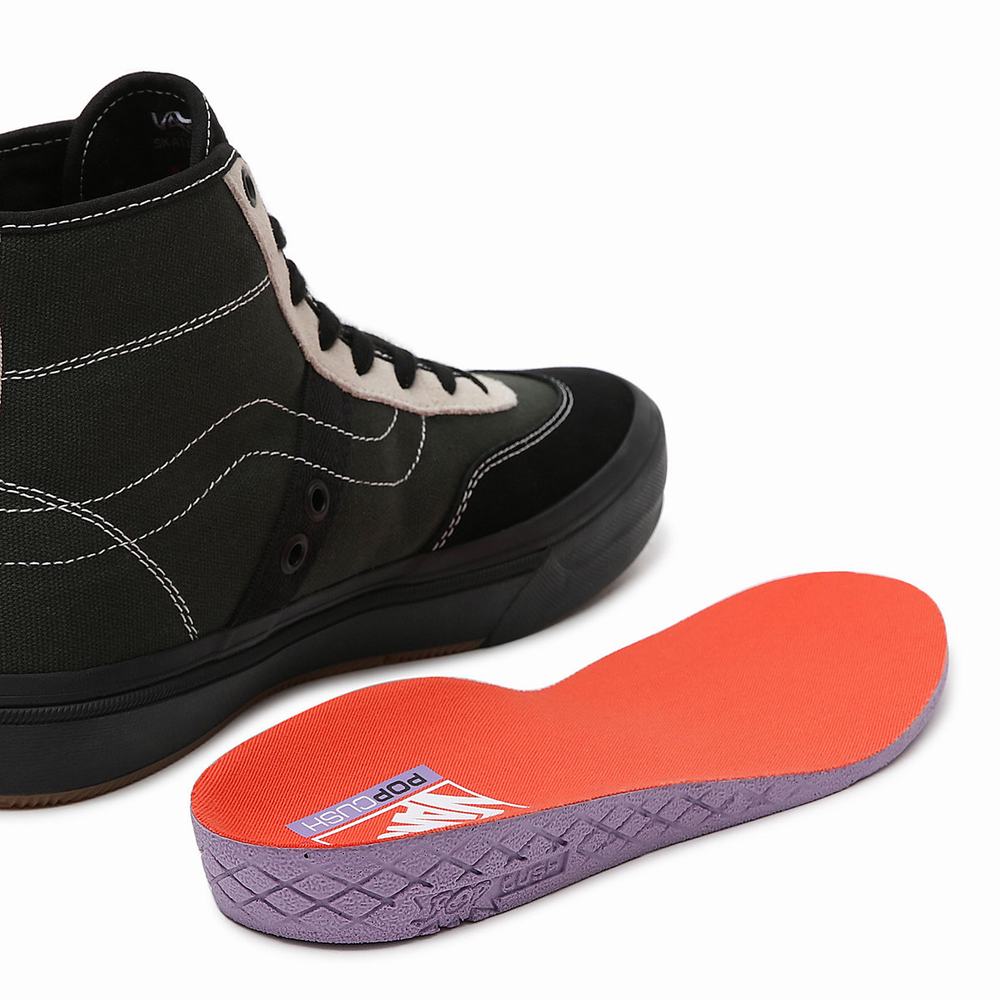 Vans Crockett High Vysoke Tenisky Panske Zelene | OR6981035