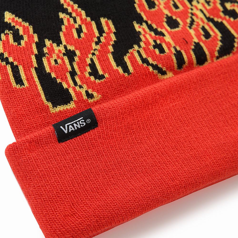 Vans Digi Flames Ciapky Panske Čierne | FQ5639748