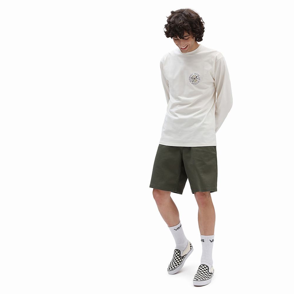 Vans Divine Energy Long Sleeve Tricko Panske Biele | DT4279138