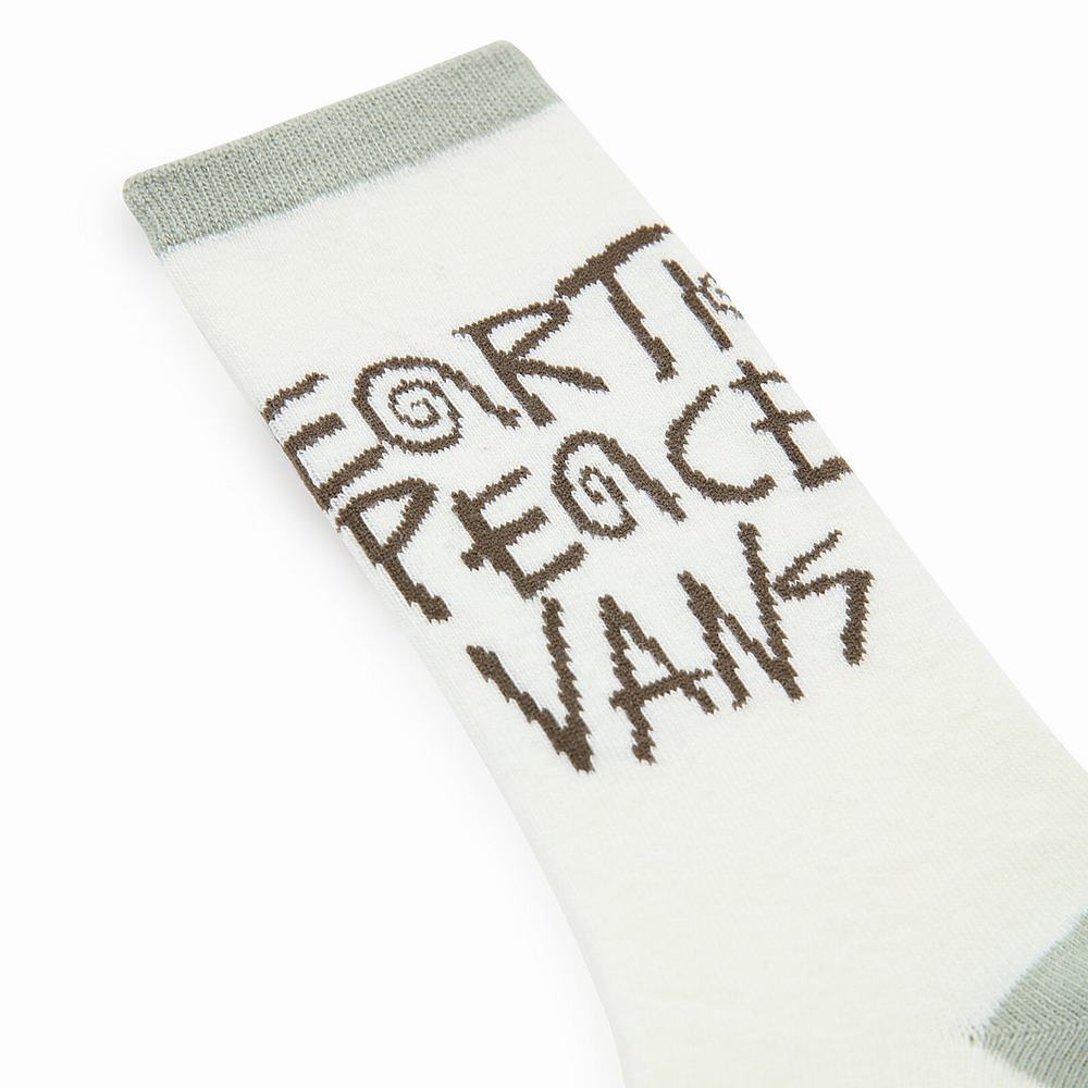 Vans Earth Peace (1 Pair) Ponozky Damske Biele | IT7548319