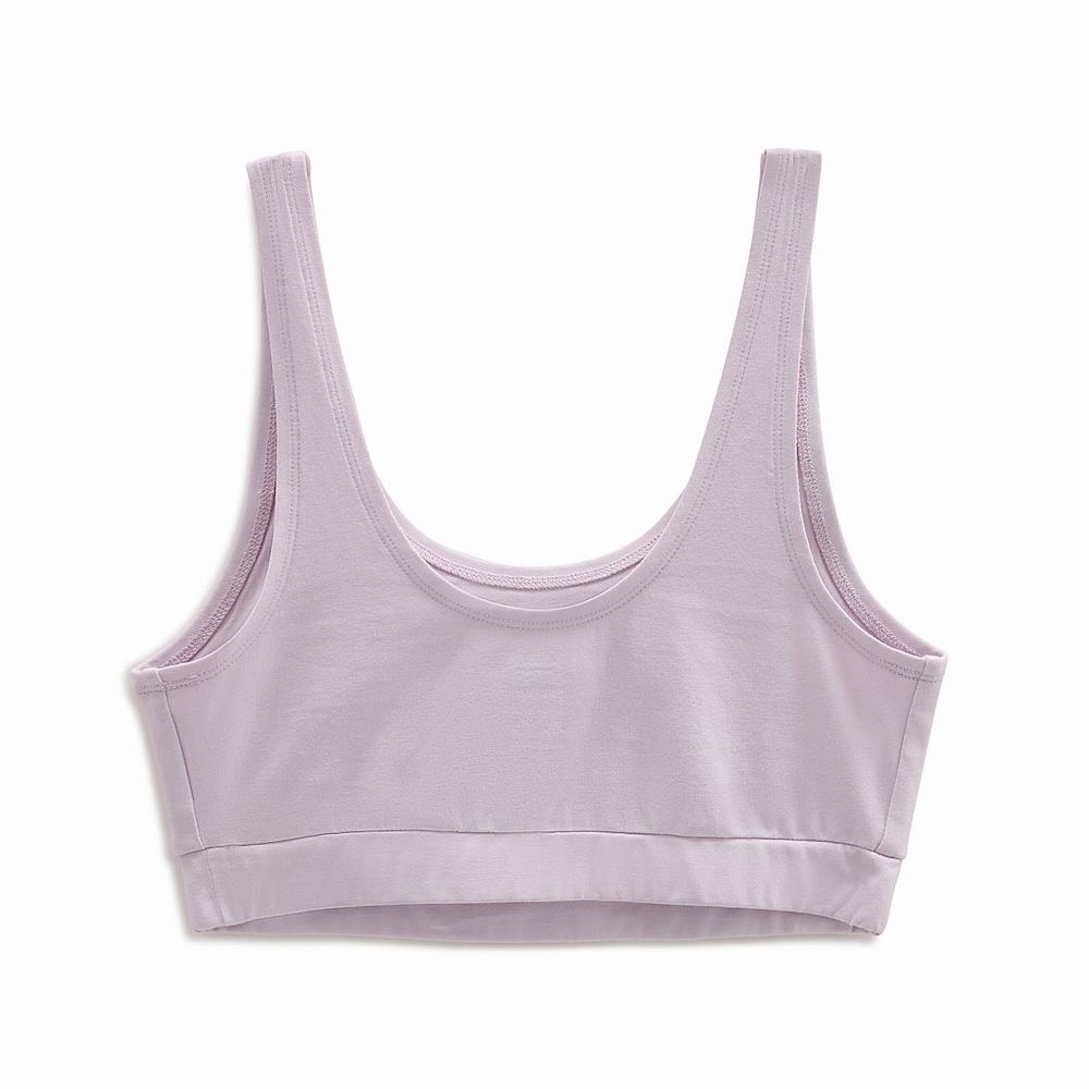Vans Flying V Bralette Tricko Damske Ruzove | HQ5397264