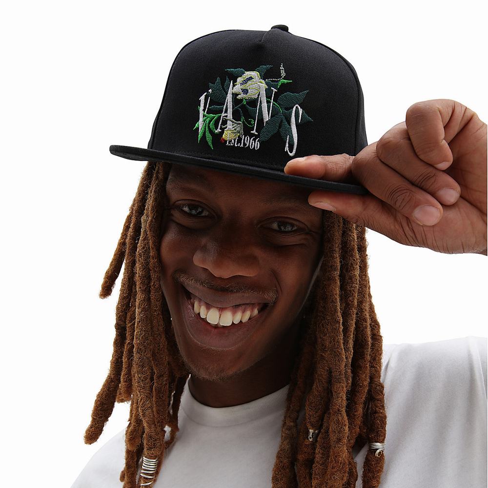 Vans Greenhouse Snapback Klobuky Panske Čierne | YN6430597