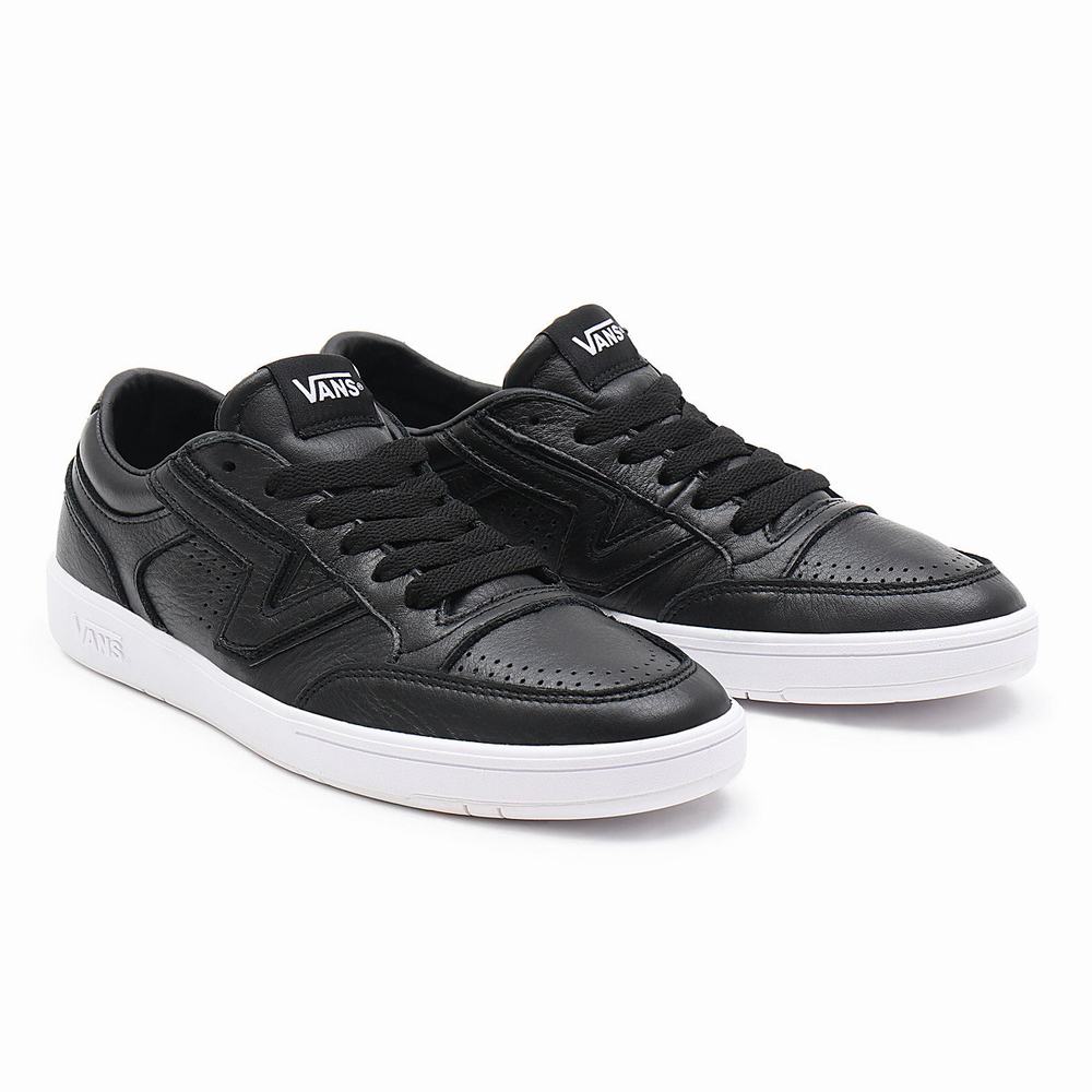 Vans Leather Lowland CC Tenisky Panske Čierne | GI4907321