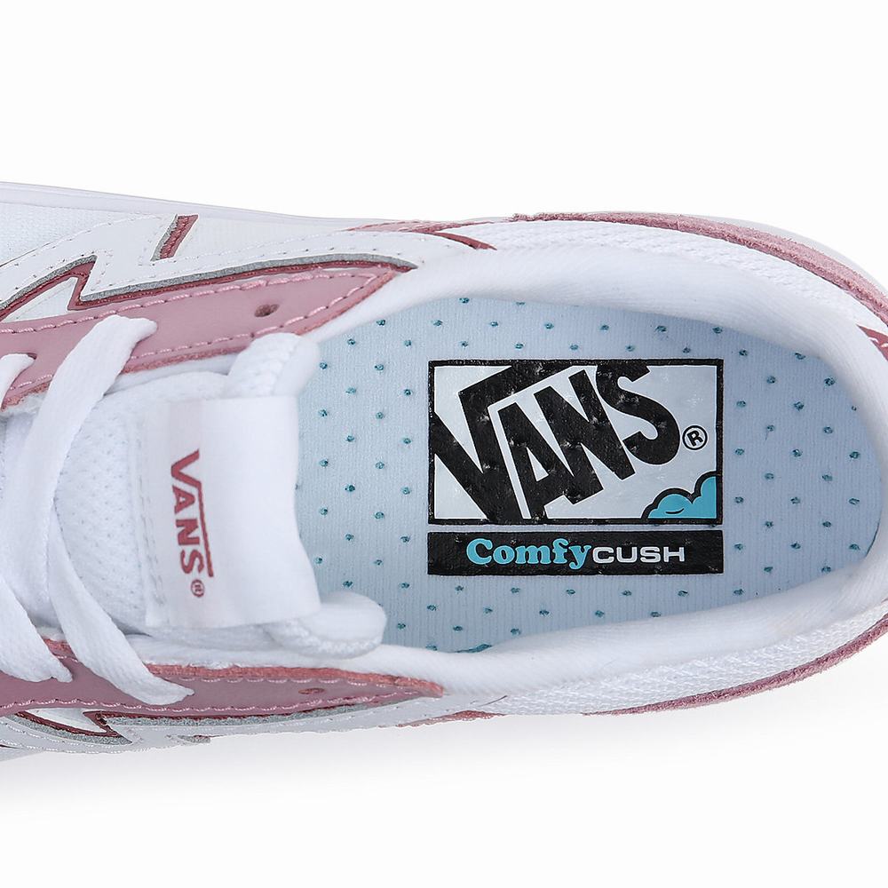 Vans Lowland ComfyCush Tenisky Damske Biele/Ruzove | ME3296015