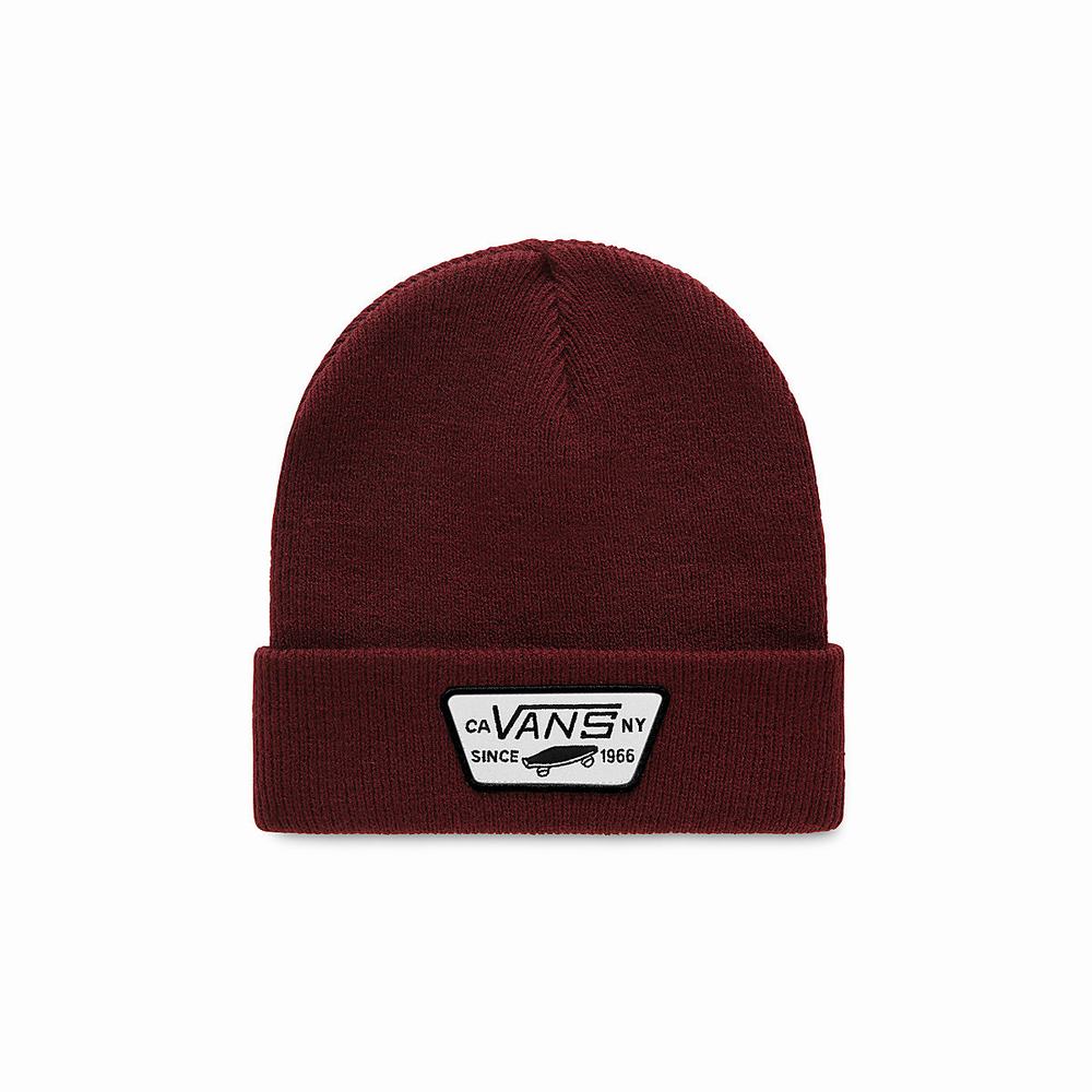 Vans Milford Ciapky Panske Červené | MF7495201