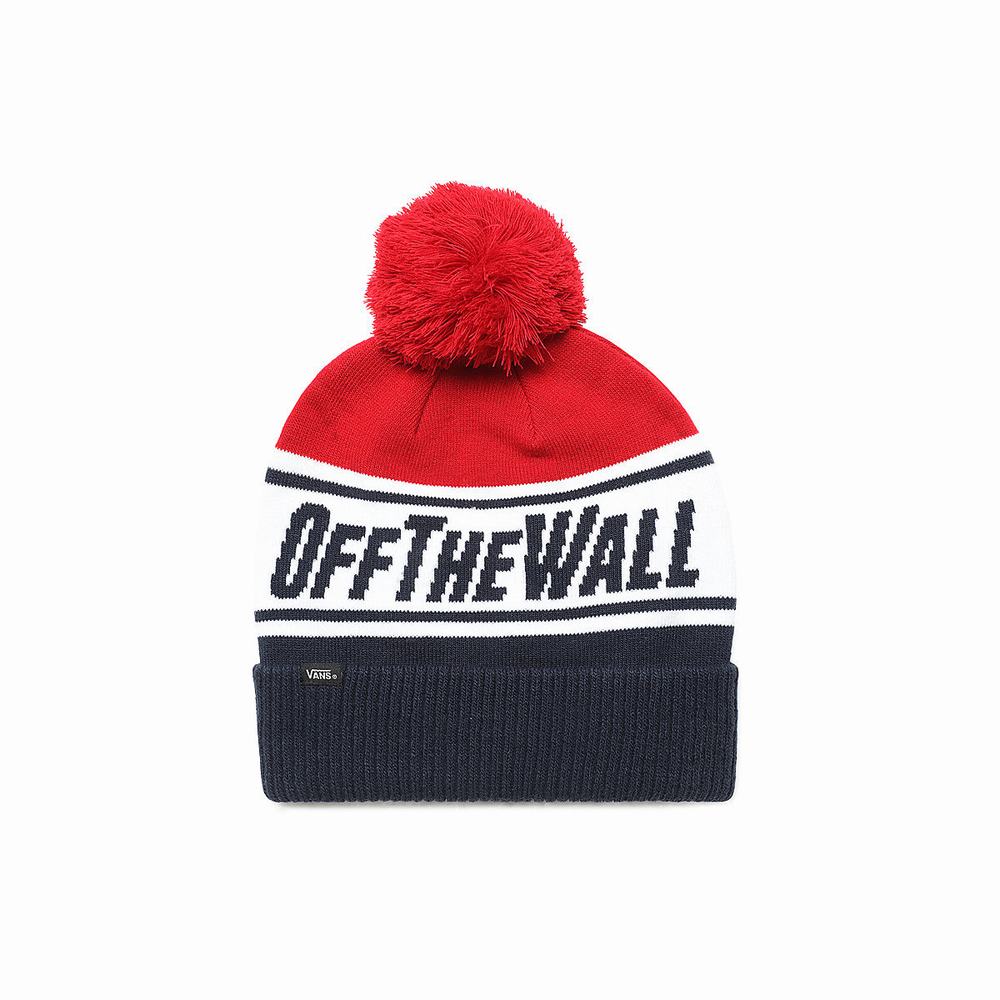 Vans Off The Wall® Pom Ciapky Panske Modre | LW3845921