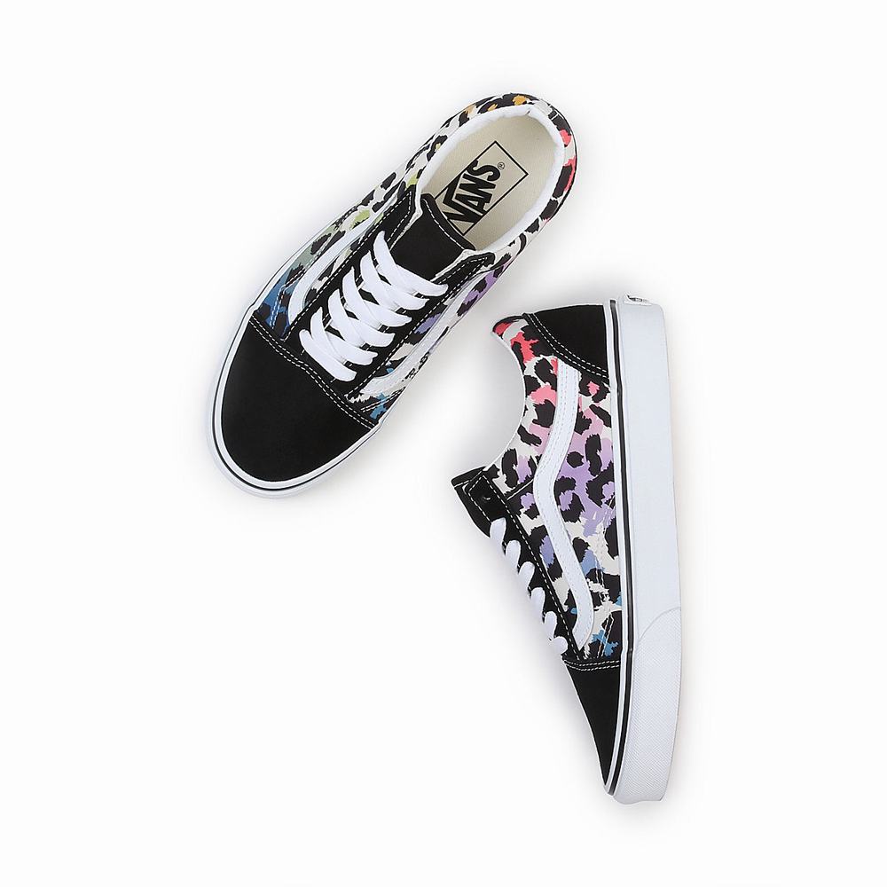 Vans Old Skool Tenisky Damske Čierne/Viacfarebný | AZ1875690