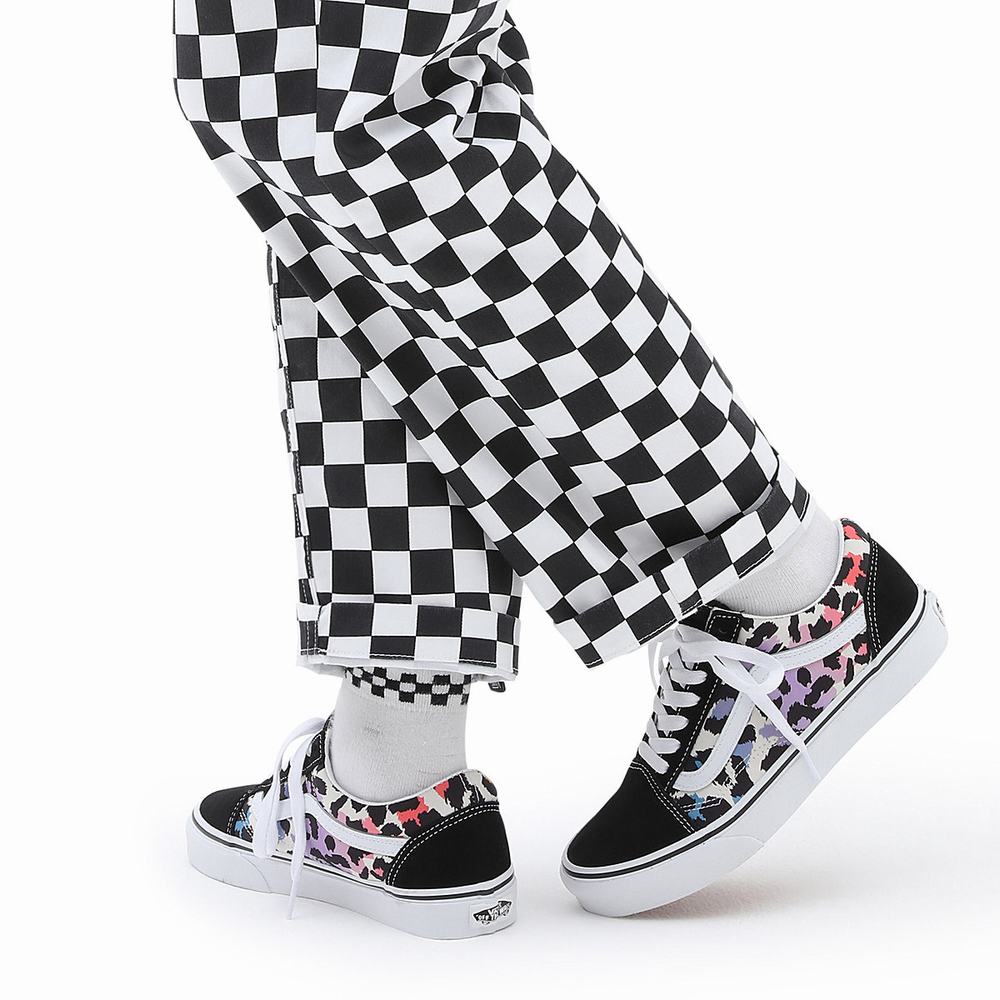 Vans Old Skool Tenisky Damske Čierne/Viacfarebný | AZ1875690