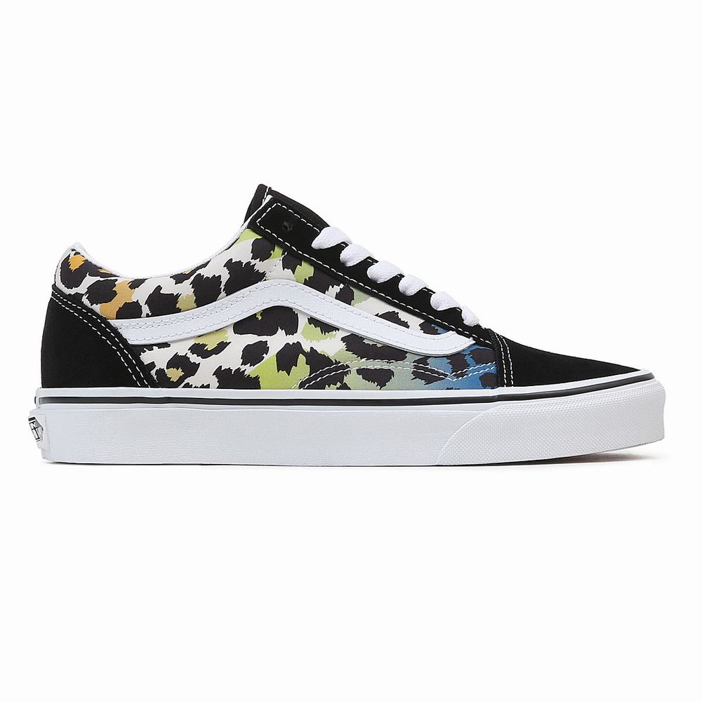 Vans Old Skool Tenisky Damske Čierne/Viacfarebný | AZ1875690