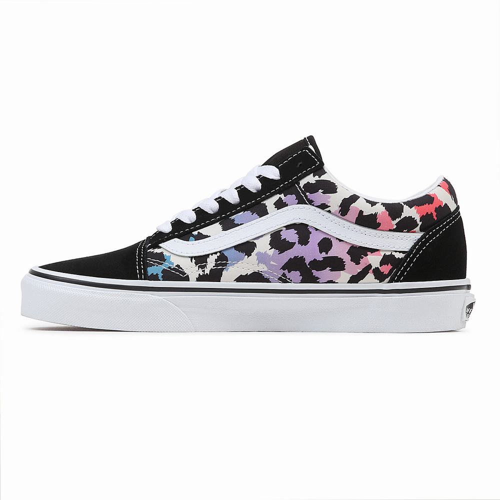 Vans Old Skool Tenisky Damske Čierne/Viacfarebný | AZ1875690