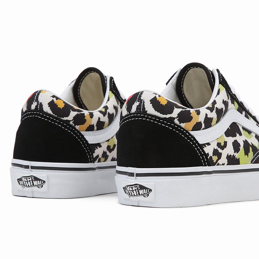 Vans Old Skool Tenisky Damske Čierne/Viacfarebný | AZ1875690