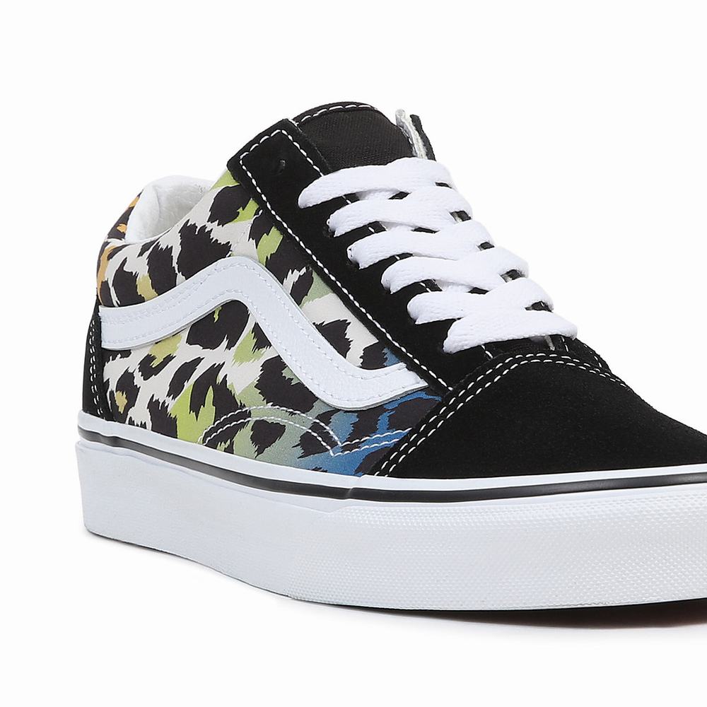 Vans Old Skool Tenisky Damske Čierne/Viacfarebný | AZ1875690