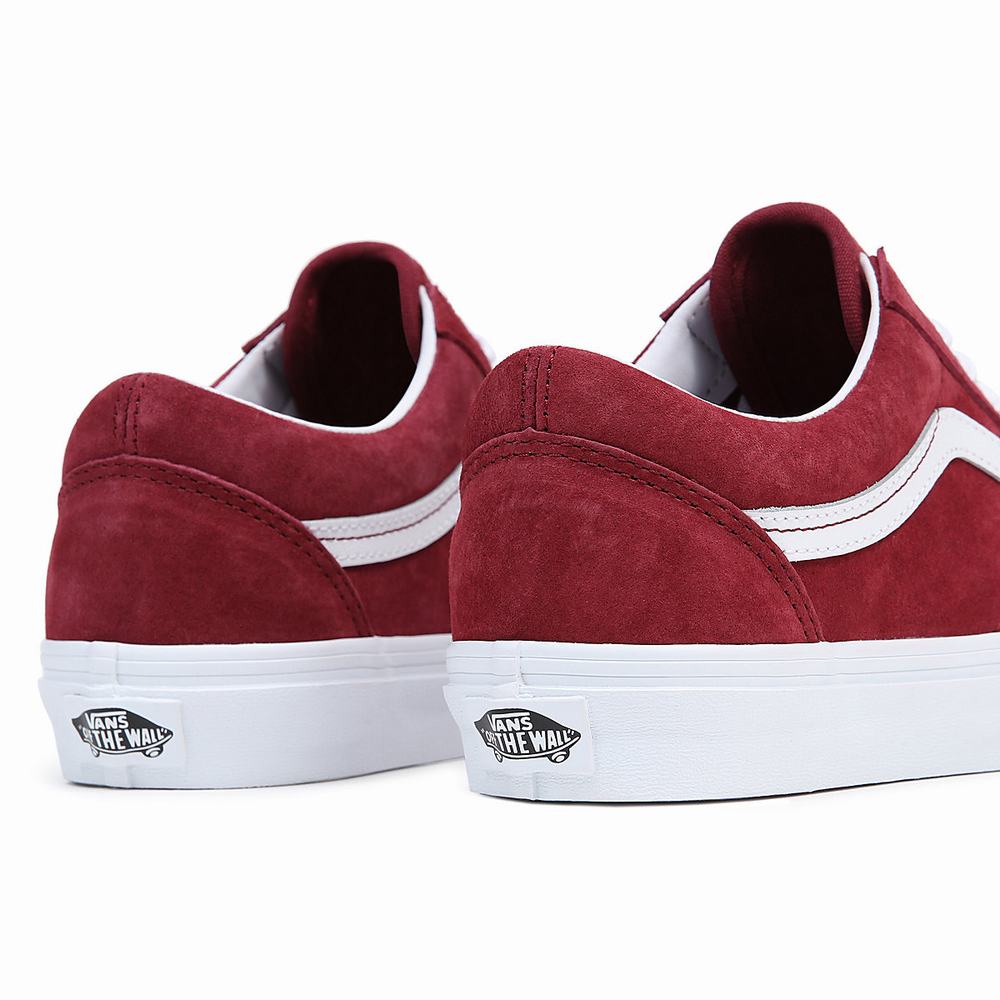 Vans Old Skool Tenisky Panske Červené | QL4251789