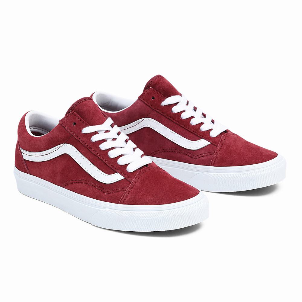 Vans Old Skool Tenisky Panske Červené | QL4251789