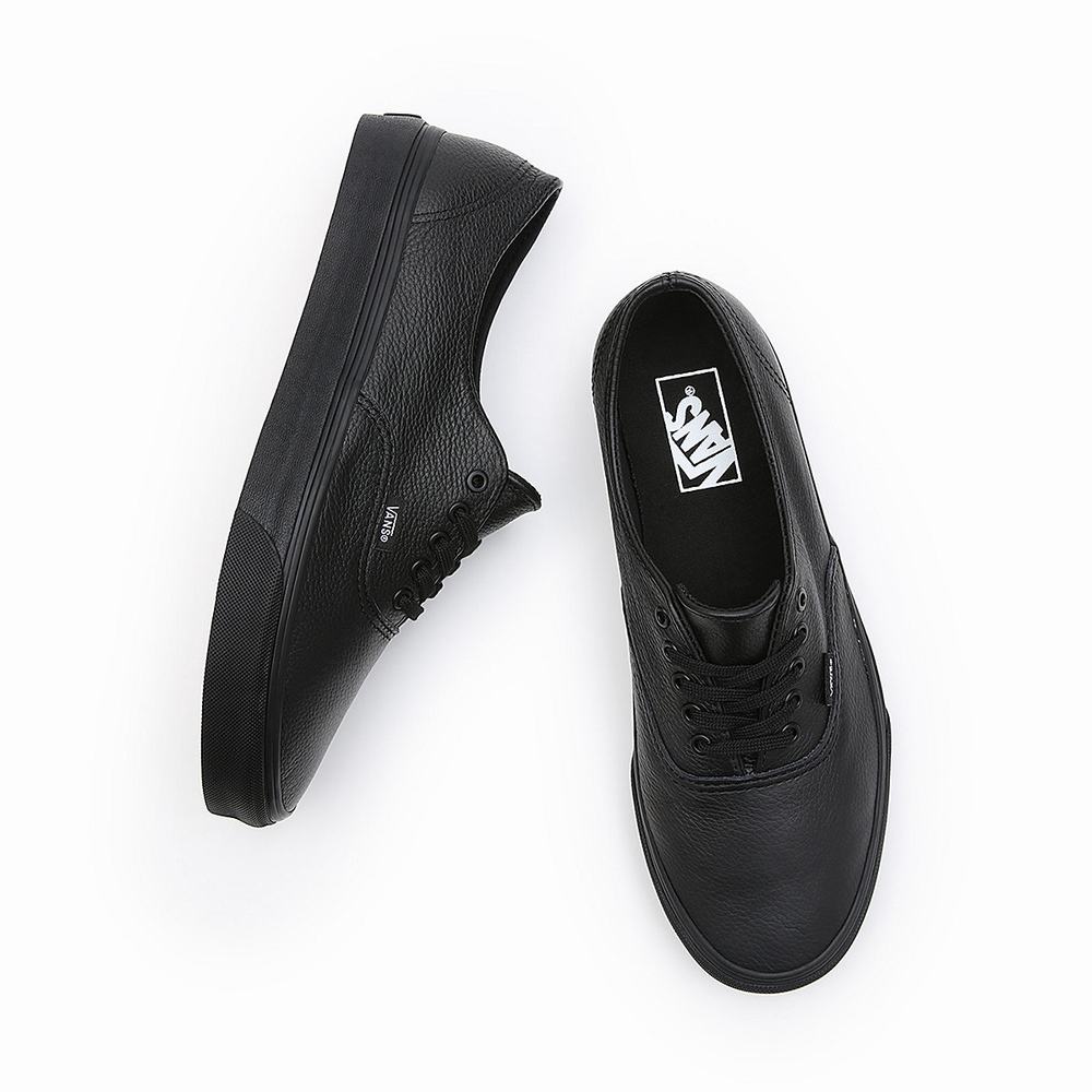 Vans Premium Leather Authentic Decon Tenisky Panske Čierne | DB6583479