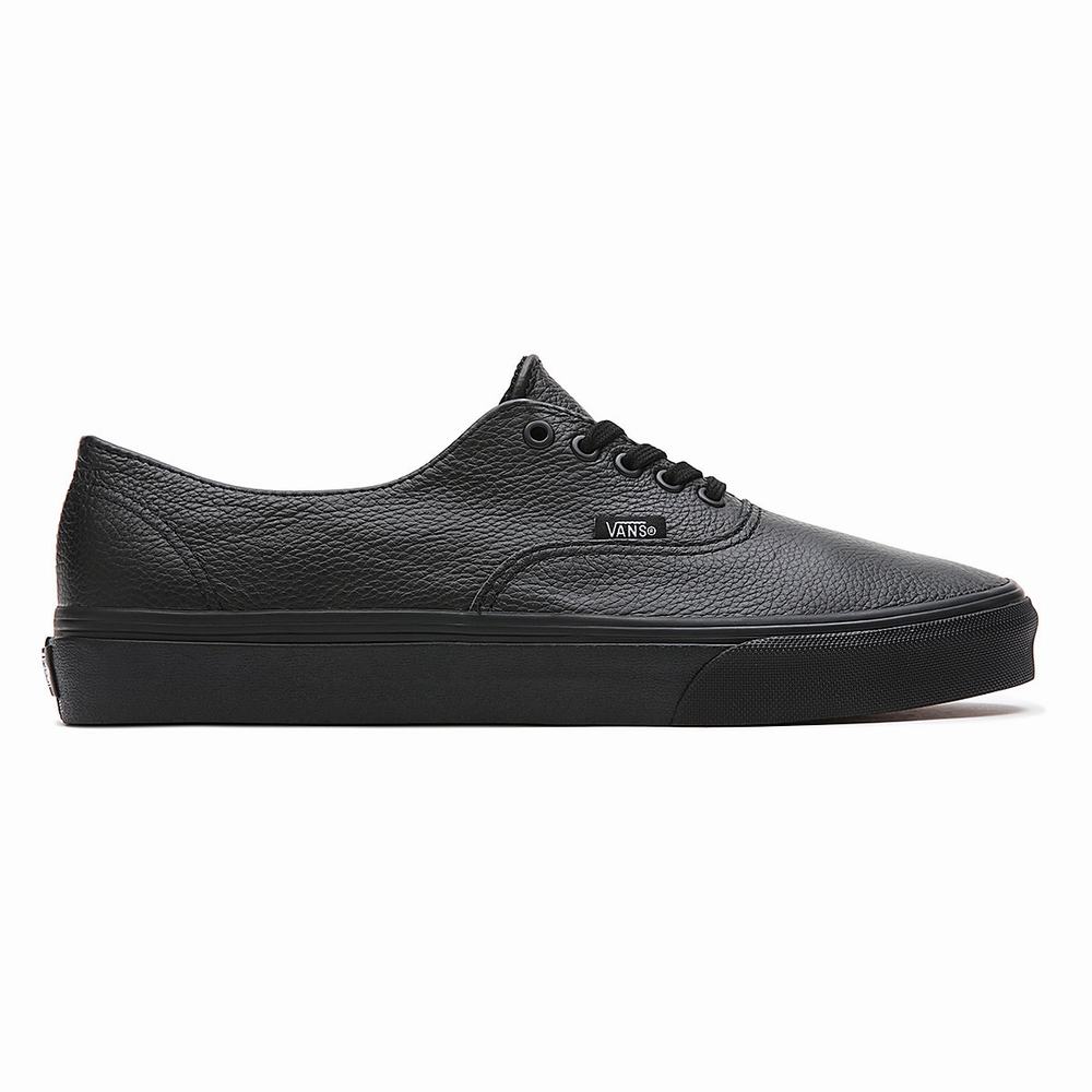 Vans Premium Leather Authentic Decon Tenisky Panske Čierne | DB6583479