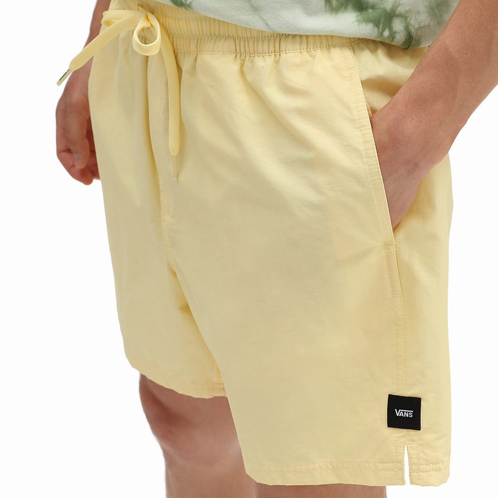Vans Primary Volley II Boardshortky Panske Žlté | KH7523498