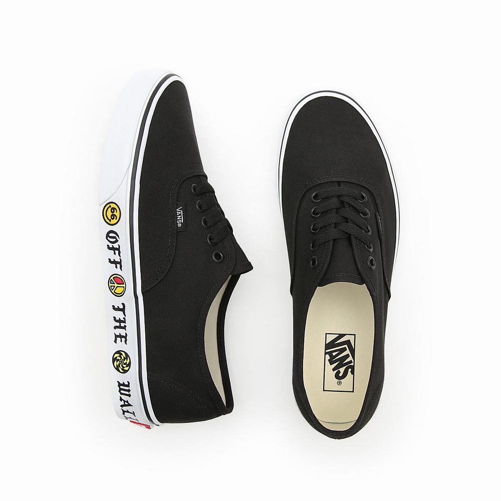 Vans Sidewall Authentic Tenisky Damske Čierne | DW5347186