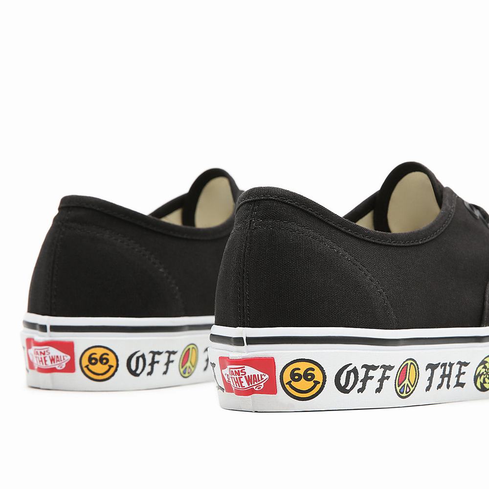 Vans Sidewall Authentic Tenisky Damske Čierne | DW5347186
