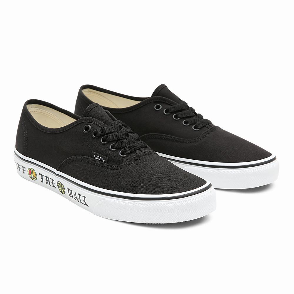Vans Sidewall Authentic Tenisky Damske Čierne | DW5347186
