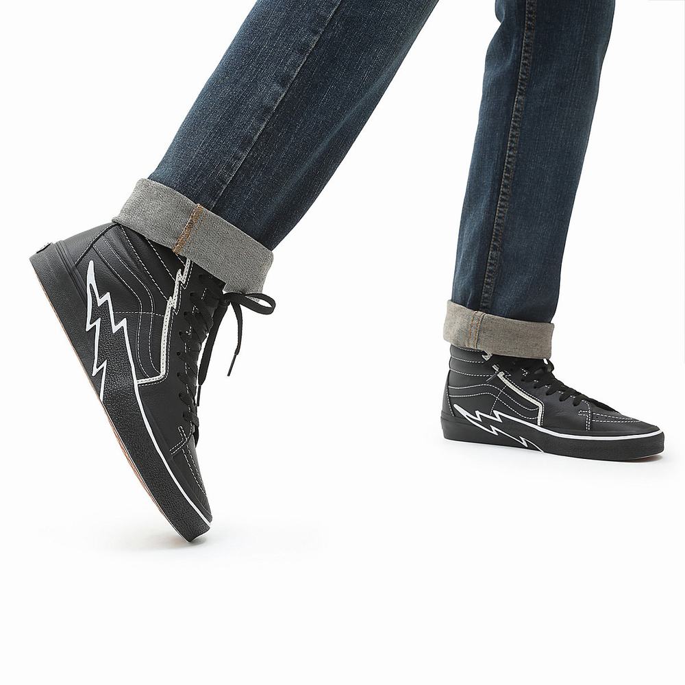 Vans Sk8-Hi Bolt Vysoke Tenisky Panske Čierne | NM0413829