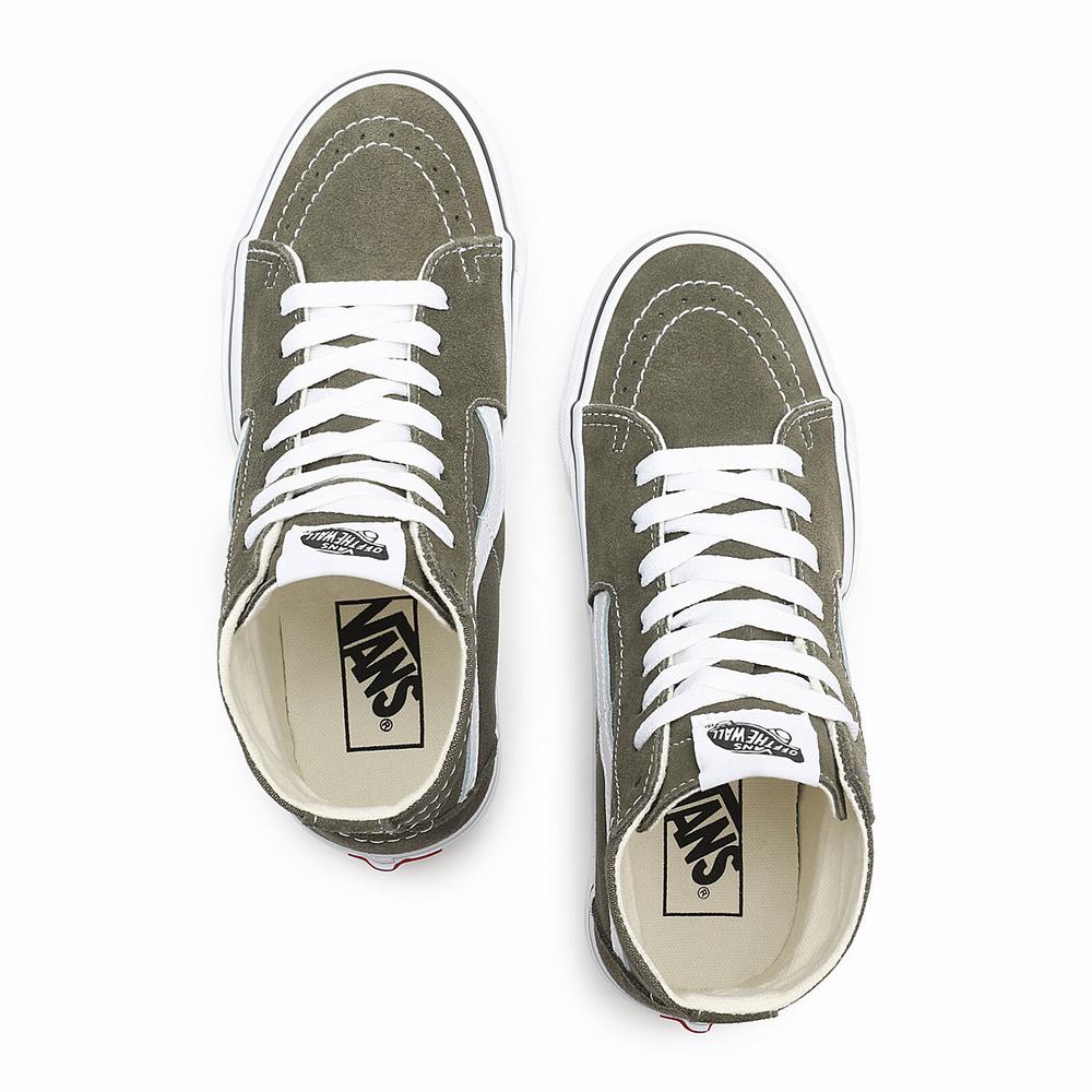 Vans Sk8-Hi Tapered Vysoke Tenisky Panske Zelene | FU4301962