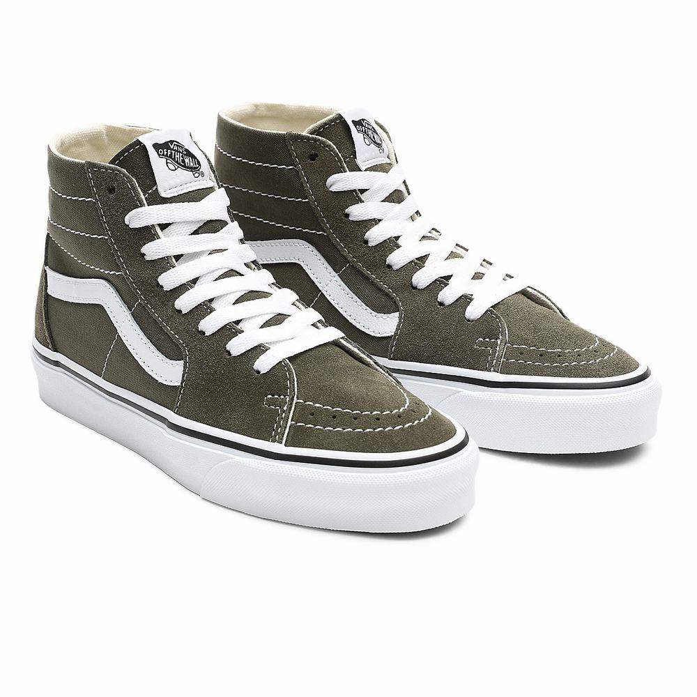 Vans Sk8-Hi Tapered Vysoke Tenisky Panske Zelene | FU4301962