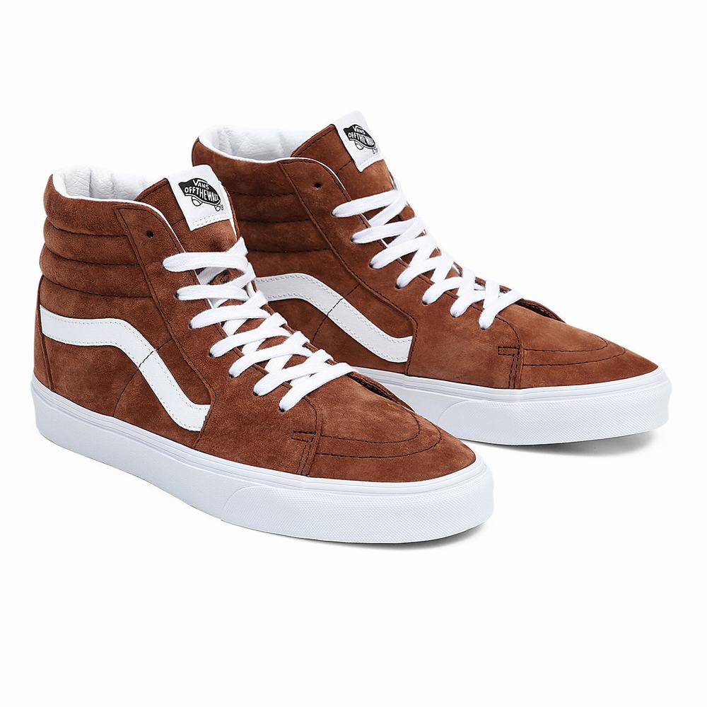 Vans Sk8-Hi Vysoke Tenisky Damske Hnede | AR2810397