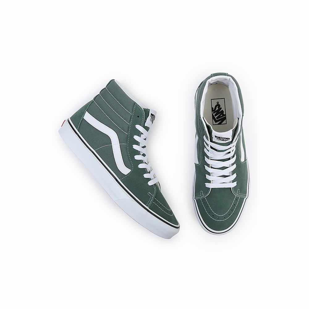 Vans Sk8-Hi Vysoke Tenisky Panske Zelene | ZM4072893