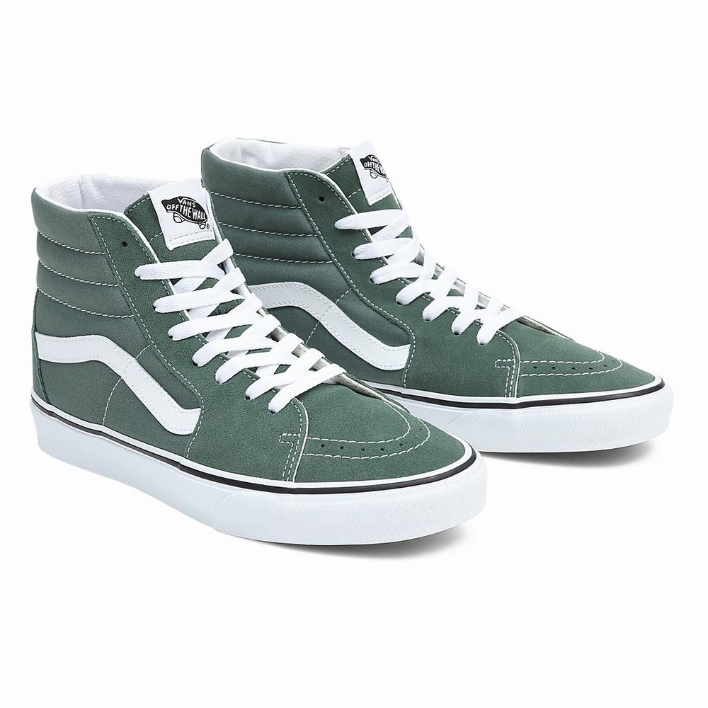 Vans Sk8-Hi Vysoke Tenisky Panske Zelene | ZM4072893