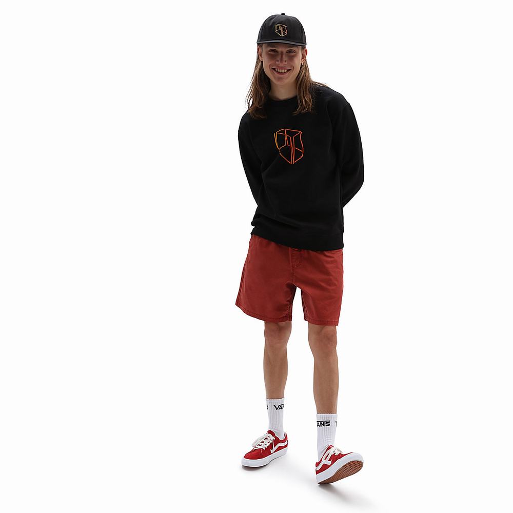 Vans Skate Classic Crew Mikiny Panske Čierne | OE4318950