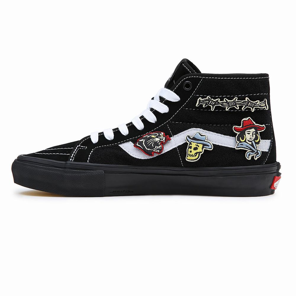 Vans Skate Sk8-Hi Decon Vysoke Tenisky Damske Siva | UA4016789