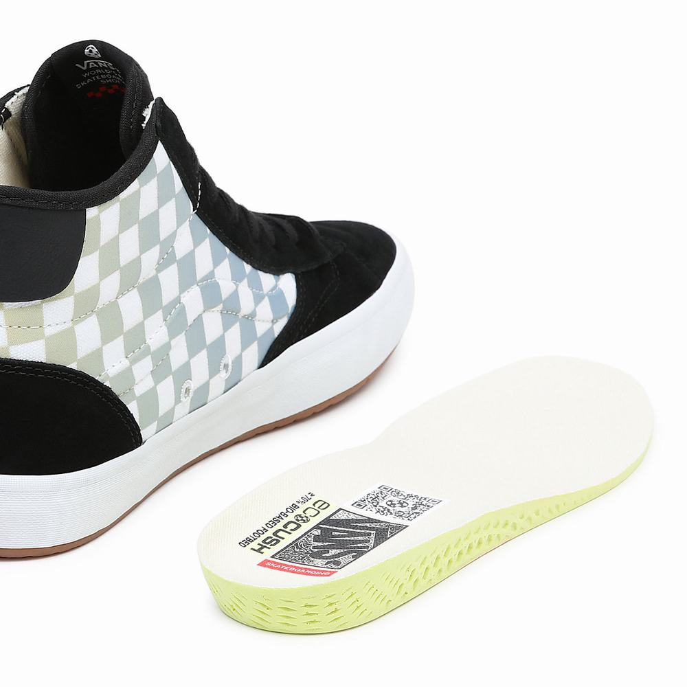 Vans The Lizzie Vysoke Tenisky Panske Čierne/Viacfarebný | AZ9304521