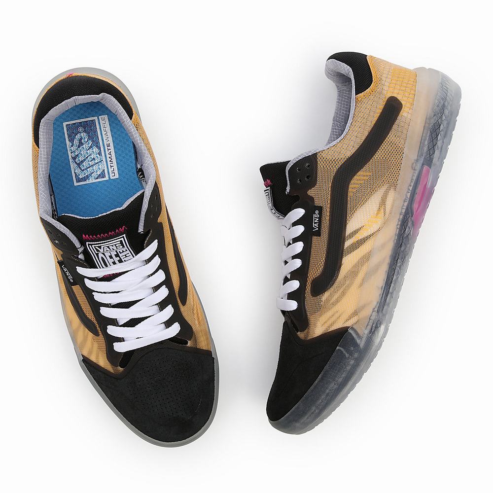 Vans Transparent EVDNT RW UltimateWaffle Tenisky Damske Čierne/Žlté | XQ2319780