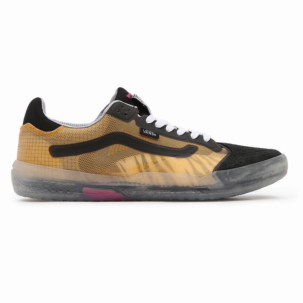 Vans Transparent EVDNT RW UltimateWaffle Tenisky Damske Čierne/Žlté | XQ2319780