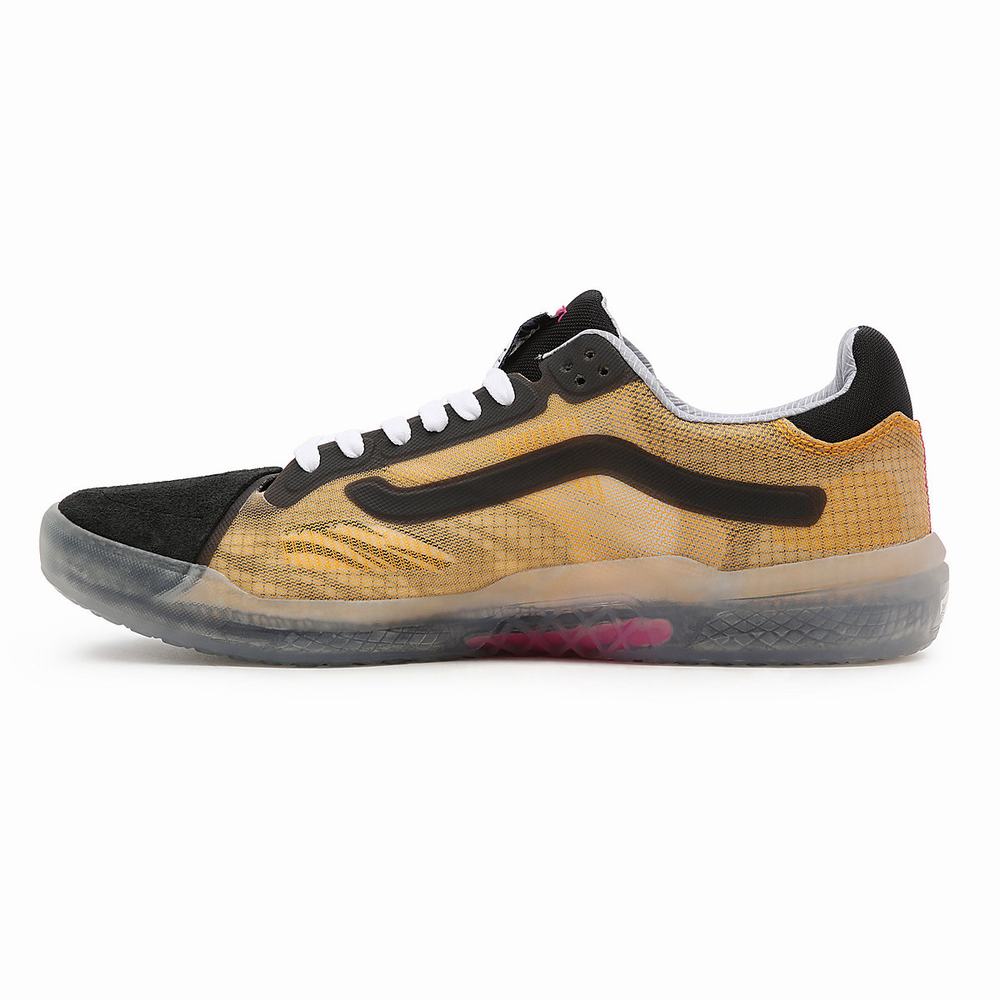 Vans Transparent EVDNT RW UltimateWaffle Tenisky Damske Čierne/Žlté | XQ2319780